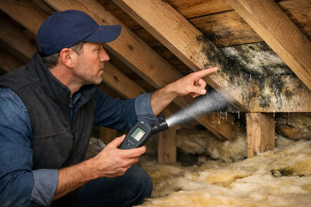 Cum previi mucegaiul în pod fără reparații scumpe - Isoflect Insulation