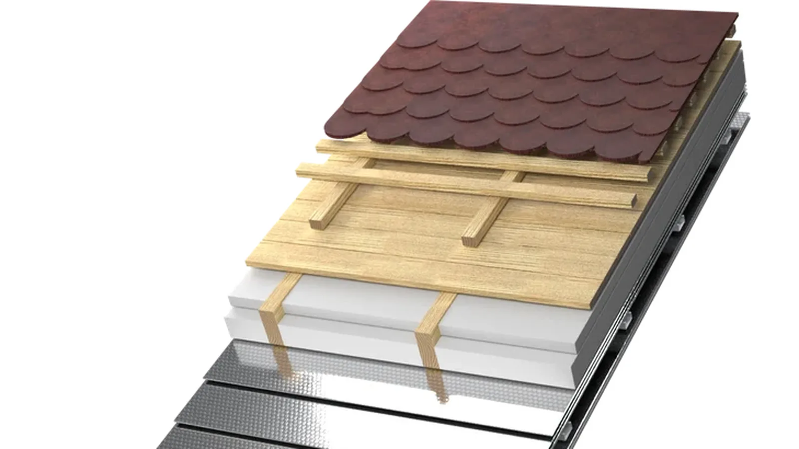 Ensembles d'isolation pour chevrons de 15 cm d'épaisseur