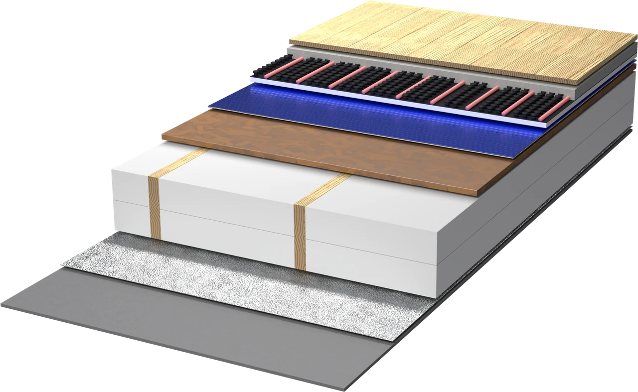 Rendu de l'application : Isolation du plancher sur vide sanitaire