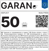 Étiquette GARAN Wolle