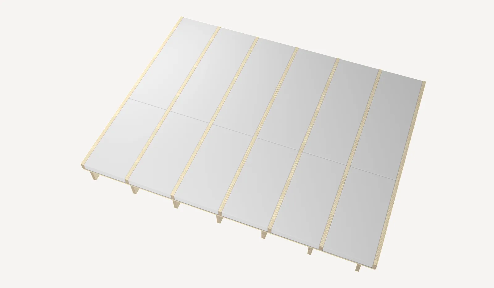 Pose, étape 4 : la fibre d'isolation thermique wolle