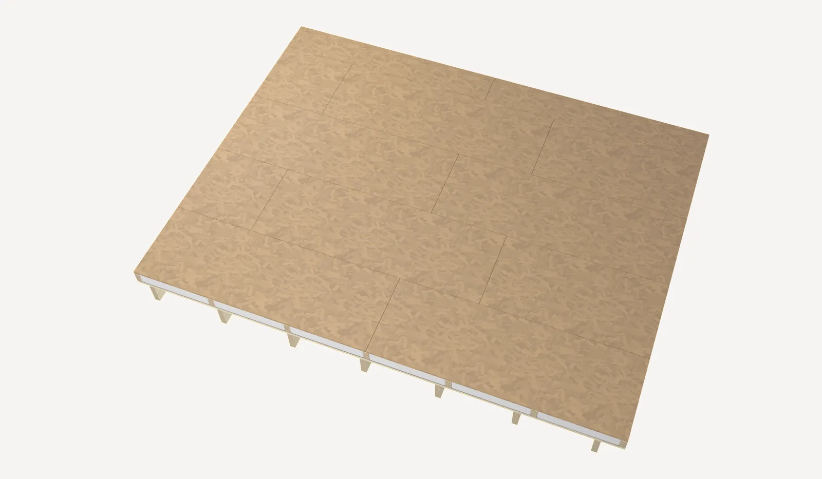Pose, étape 5 : le plancher praticable